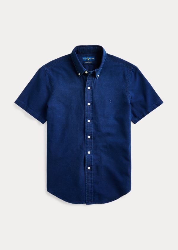 Polo Ralph Lauren Classic Oxford Skjorte Herre Danmark (KICOB8204)